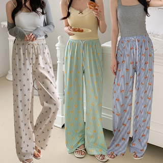 라라로엔픽 빅사이즈 홈웨어 예쁜 파자마 바지 9종 사계절