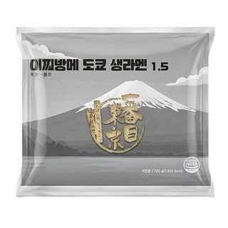 넉넉한6인분 이찌방메 생면 라멘면 생라멘, 720g, 1개