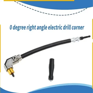 A76K 90도 전기 드릴 코너 장치 3 조 척 어댑터 좁은 공간 액세서리, 01 Black