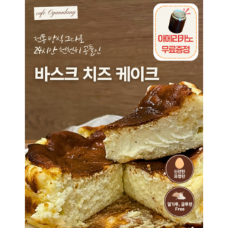 [오감당] 바스크 치즈케이크 글루텐프리 (냉동) 수제 선물 파티 생일 케이크, 300g, 1개