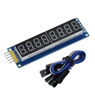 LED 디스플레이 모듈 7 세그먼트 4 비트 8 비트 0.36 인치 양극 디지털 튜브 모듈 Arduino 3.3-5V 용 직렬, 01 8 Bit Module