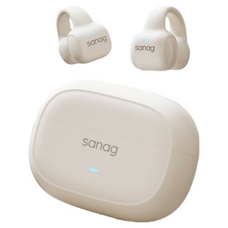 사나그 S3S TWS 무선 블루투스 이어폰, 선샤인 화이트