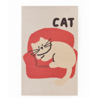 WarmPaws잘라쓰는 부착형 고양이 스크래처 소파 벽부착형 벽지 벽부착형 카페트 매트, 1개, SOFA CAT