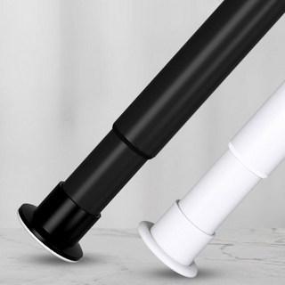 타이탄 32mm 강력스프링 압축봉 커튼봉 7가지 사이즈 460cm까지, 화이트