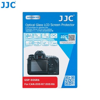 JJC相機液晶螢幕保護貼 RICOH FUJIFILM CANON 相機保護貼 GSP系列, 1個, GSP-EOSR6