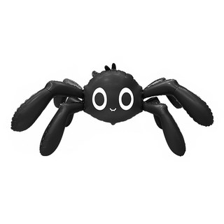 萬聖節派對裝飾 木乃伊貓造型鋁膜氣球 可愛貓咪造型 萬聖節氣氛佈置, 4D大蜘蛛, 1個