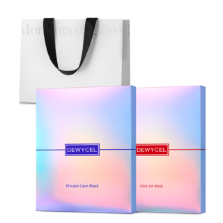 듀이셀 VVIP 고영양수분광채 프라이빗케어 5주분 + 세라젯 마스크팩 5주분 기획 세트, 1개, 10개입