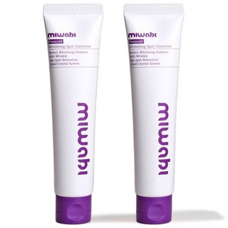 미와비 검버섯 색소침착 기미 미백 크림, 2개, 75ml