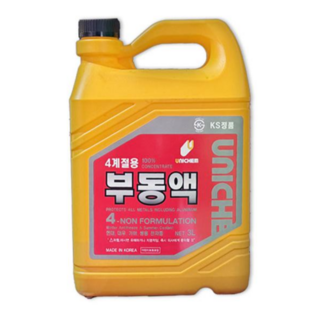 유니켐 사계절 부동액 레드, 1개, 3L