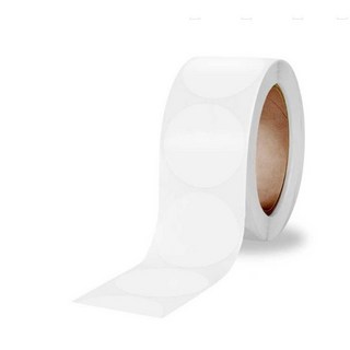 [다파르] 원형 투명 씰링 대용량 포장 스티커 500P GD-11784, 38mm, 1개