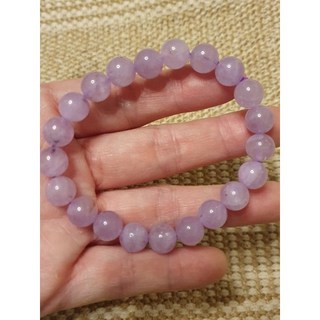 紫鋰輝9mm單圈手串 能量水晶手鍊 舒緩情緒 提升個人魅力 簡約時尚設計