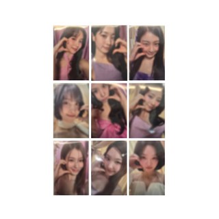 TWICE M02641A 小卡全體成員特別套組, 9個, 多色