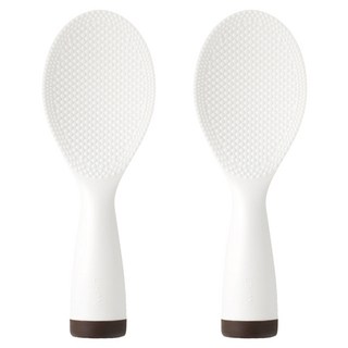 리한 오뚝이 롤리 주걱, 화이트, 2개