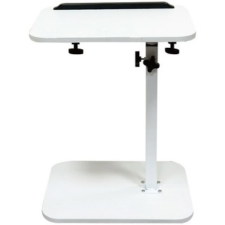 沙發移動邊桌/升降桌/茶几/電腦桌 sc4677, 翻轉款【純白色】