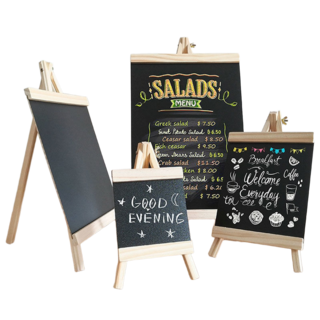 25X48cm 세우는 중형 블랙보드 입구 메뉴판 입간판