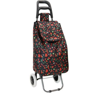 쇼핑카트/핸드캐리어/시장가방 특대형, 딸기, 1개