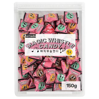 토네이도 매직 휘슬 캔디, 150g, 1개