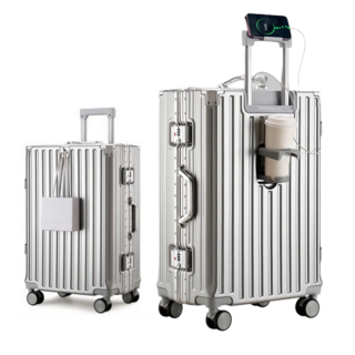 우위제 100%PC 캐리어 알루미늄 프레임 튼튼한 캐리어 3년AS