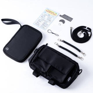 세이브팩 4종 도난방지세트 소매치기방지 크로스백 RFID차단 여권파우치 스트랩 락 세이프 유럽여행가방