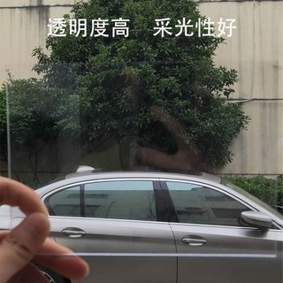 PC 全透明耐力板 車棚 雨棚 採光板 加厚 塑料板 戶外 溫室 大棚板, 1個, 1米寬X2米長,2.3厚【全新加強型不老化】