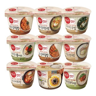 CJ 햇반 컵반 맛있고 든든한 한끼, 275g, 1개