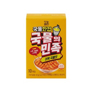 다농원 국물의민족 어묵국물맛, 4개, 40g