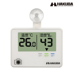 【HAKUBA】液晶溫濕度計KMC-81, 1個