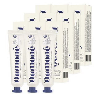 [당일출고] 듀모네 미백치약 프랑스산 프리미엄성분 잇몸 구취케어 올인원 유기농 비건인증, 100g, 9개