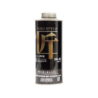 和霆車部品 日本ZERO/SPORTS 匠 0W-40 酯類全合成引擎機油 SN A3 B4認證, 1個