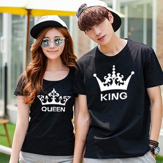 艾咪E舖 皇冠情侶短袖T恤 班服 純棉台灣製 歐系典雅設計