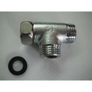 中崙五金 沖洗器三通 馬桶三通 銅製