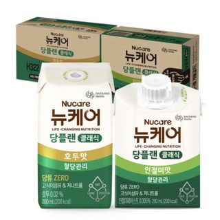 뉴케어 당플랜 호두맛, 200ml, 60개