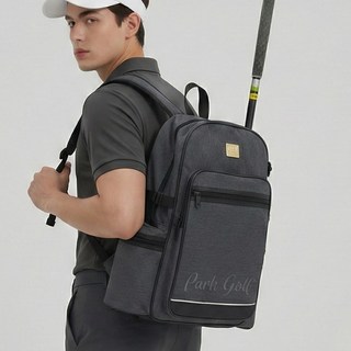 다운타운 파크골프 백팩 파크골프채 가방 프리미엄 배낭, J-GRAY