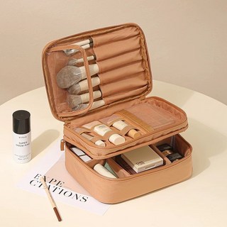 化妝包女便攜2025新款雙層大容量收納包防水化妝品超大旅行洗漱包