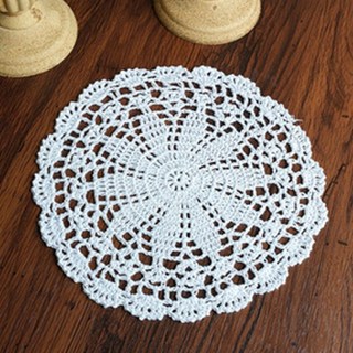 歐風復古羅馬柱木質燭台 蠟燭台 蠟燭托 香氛蠟燭燭檯 DIY白胚裝飾擺件 民宿ins攝影道具, 蕾絲墊子