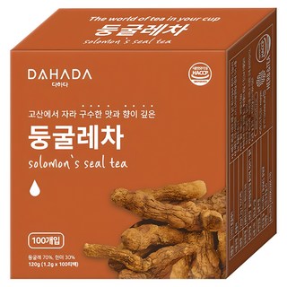 다하다 둥굴레차, 1.2g, 100개입, 1개