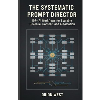 (英文圖書)The systematic prompt director: 107+ AI Workflows for Scalable Revenue Content ... 平裝版, Independently Published, 英文