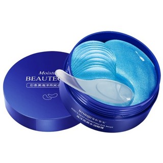 images 海洋燕窩眼膜 補水保濕眼膜 海藻膠原蛋白眼貼 睡眠眼膜【台灣現貨 A382】, 1套, 60個裝