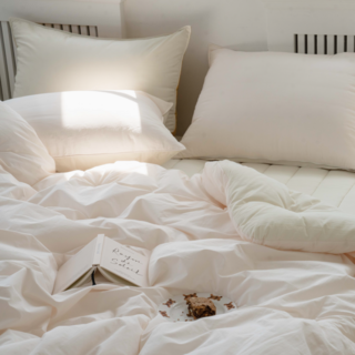 도르리 파스텔 순면 옥수수솜 80수 마이크로코튼 차렵이불