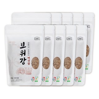 [영글어농장] 보위강 코디세핀 식물성동충하초 발효 상황버섯쌀, 300g, 10개