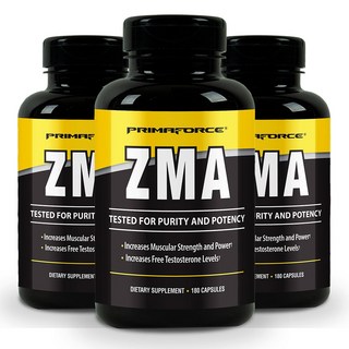 프리마포스 ZMA 베지테리안 캡슐, 180정, 3개