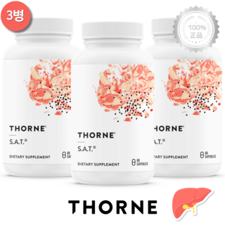 쏜리서치 S.A.T. 캡슐 60정 4개, 1개