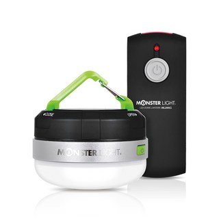 몬스터라이트 리모컨 LED 돔 랜턴, 혼합색상, 1개