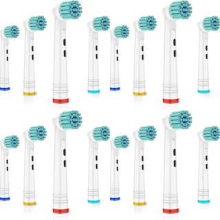 4/8/12/16/20PCS 민감한 잇몸 관리에 적합한 부드러운 강모 구강 B 유형 3756 3757 3744 3765 4729 4731 47, 01 8pcs