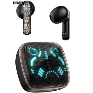 DFMEI 新款ONIKUMA OWS真無線藍牙耳機TWS降噪高音質5.3入耳式耳機, 1個, T1黑色