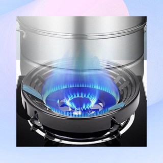 가스렌지 화구 바람막이 야외 집 가림막 주방 요리 실버 실내외, 1개, 1cl3 렌지바람막이_실버