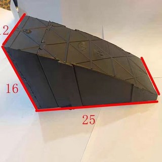 階梯墊 坡道墊, 黑, 1個