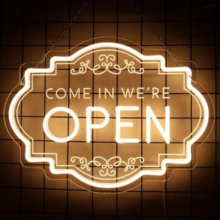 카지노 네온사인 디밍블 카지노 LED 라이트 월 장식 카지노 클럽 상업용 카지노 맨 동굴 파티 장식 친구 선물, door-white, 1개