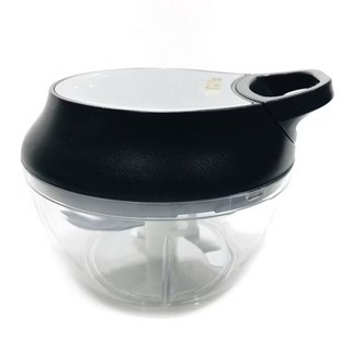 百年老店 手拉式切菜器 絞肉機 切菜機 切碎機 手動攪拌器 副食品調理機 料理機 搗碎器 切菜器, 美樂美事蔬果碎菜器（隨機不挑色）, 1個