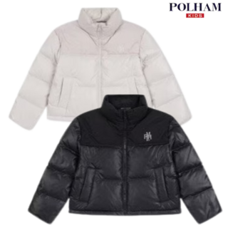 [매장정품] 폴햄키즈 패딩점퍼 여아용 등하교필수템 추운겨울철 활동편한 운동 트레이닝 초등 스키 썰매장 숏점퍼